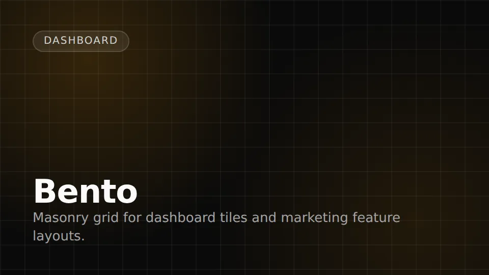 Bento preview