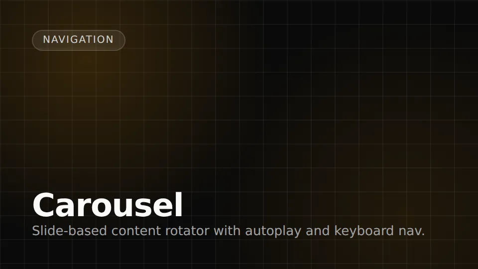 Carousel preview