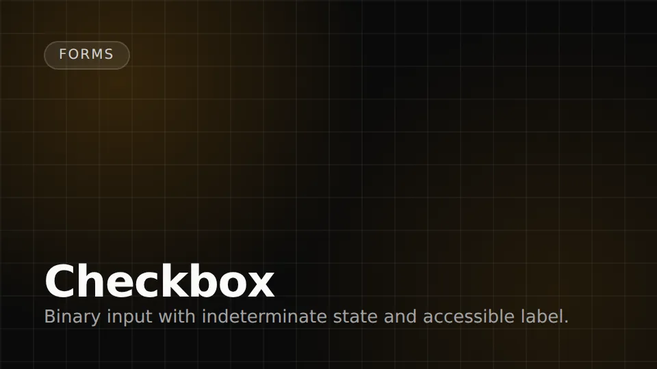 Checkbox preview