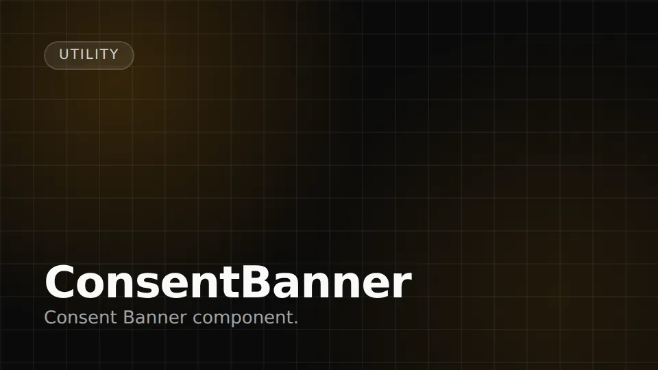 ConsentBanner preview
