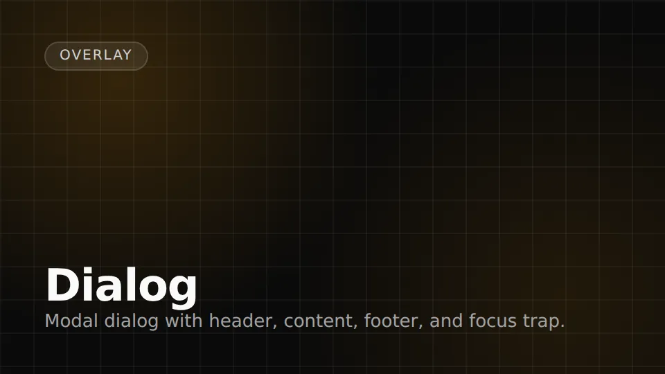 Dialog preview