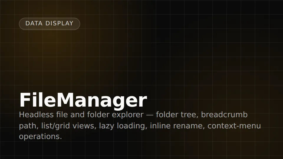 FileManager preview