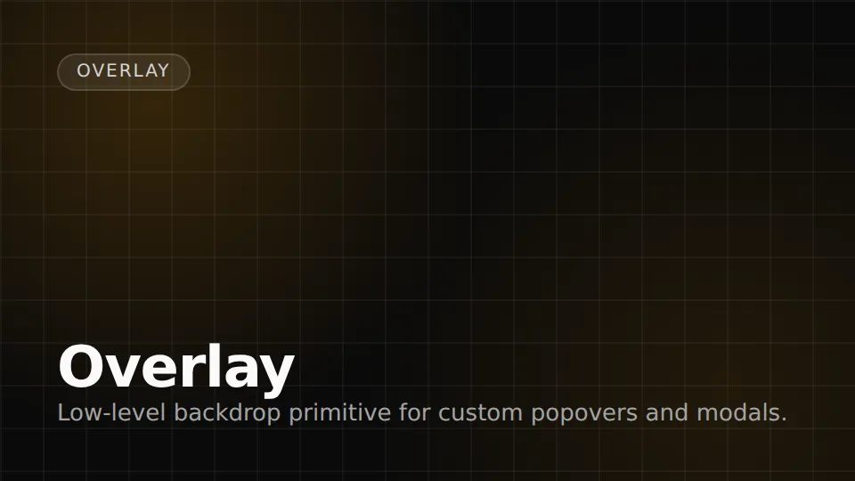 Overlay preview