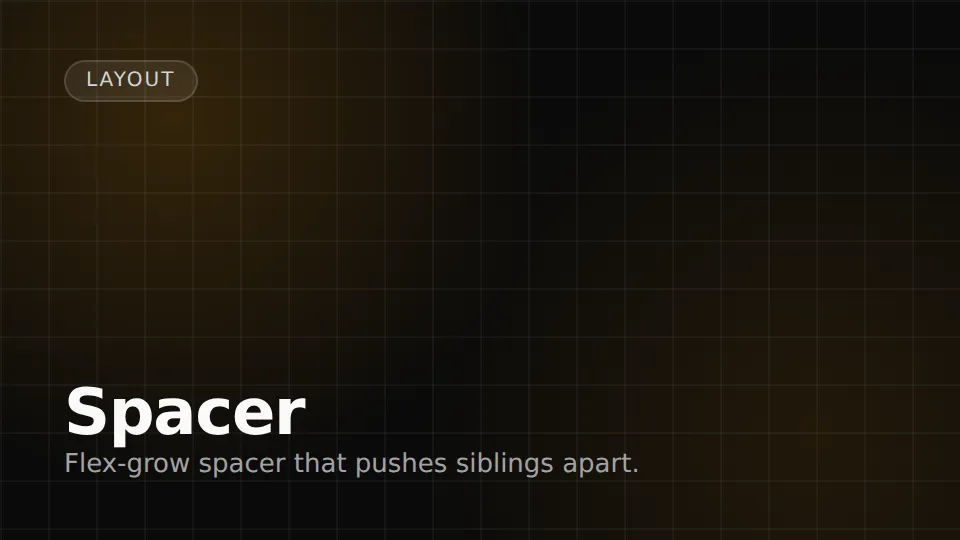 Spacer preview