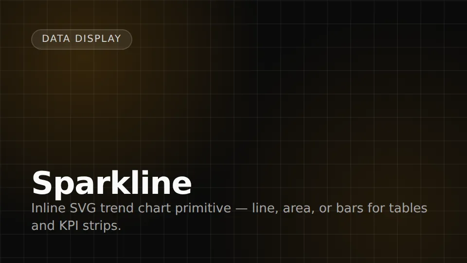 Sparkline preview