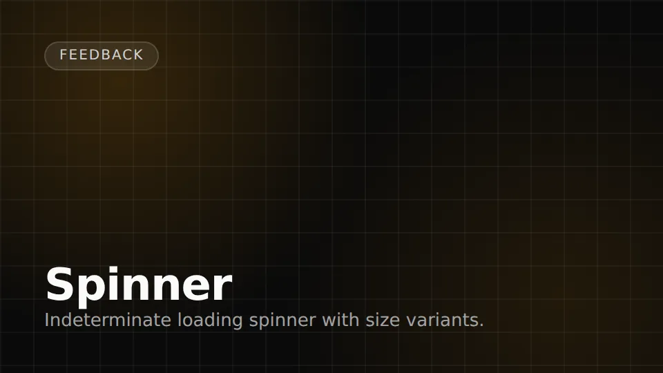 Spinner preview