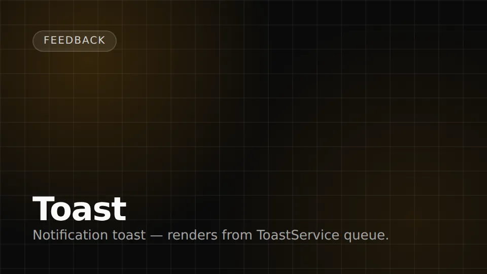 Toast preview