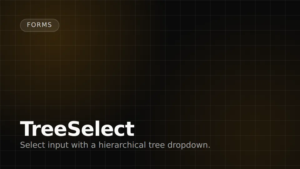 TreeSelect preview